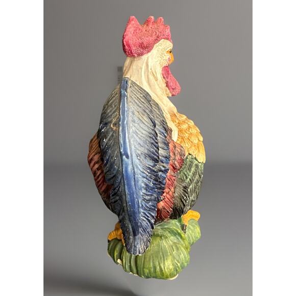 Young’s Inc. 6” Rooster Figurine, 2003 Preowned Collectible Resin See Photos - Picture 3 of 4